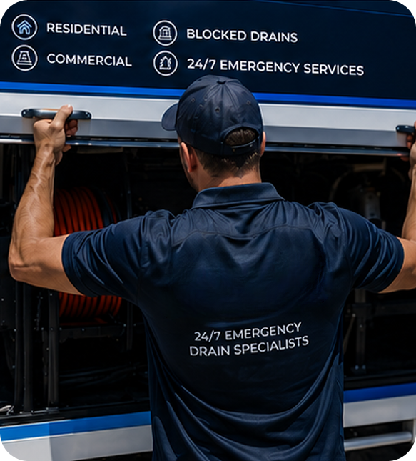 Licensed blocked drain plumber servicing a Penrith home